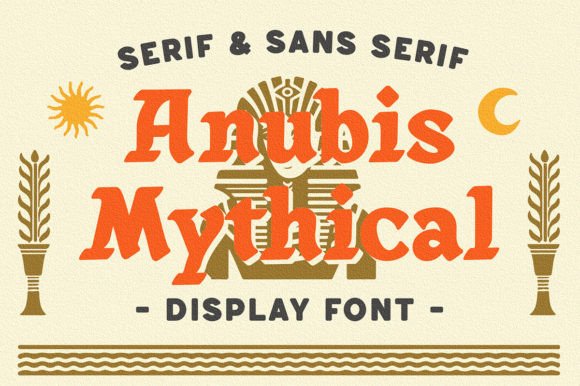 Anubis Mythical: A Versatile Egyptian Font for Branding