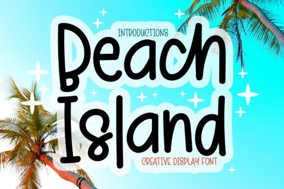 Beach Island: A Festive and Playful Typeface for Holiday Magic