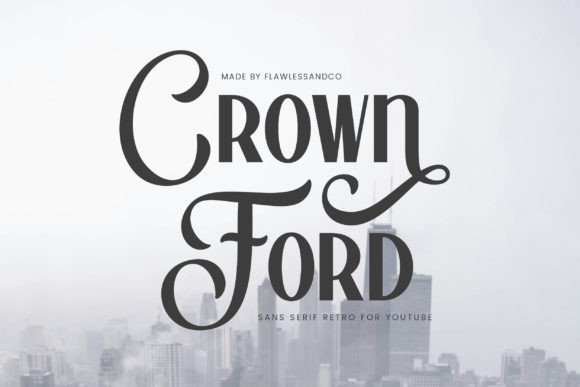 Crown Ford: A Premium Font for Bold Design