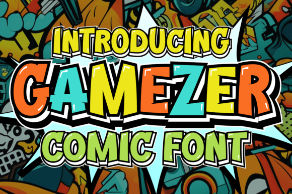 Discover Gamezer: A Playful Display Font for Eye-Catching Titles
