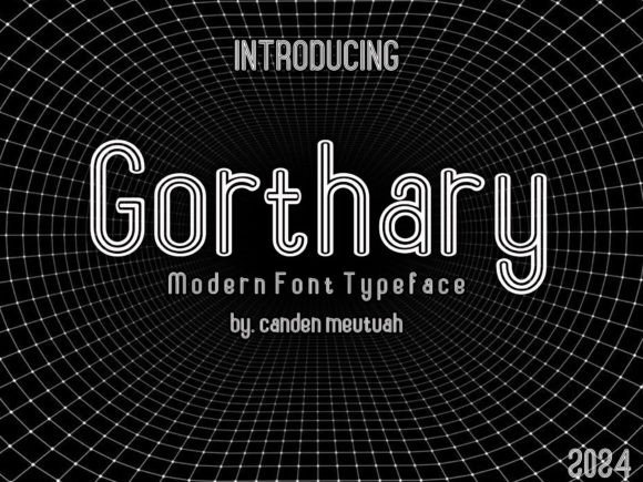 Discover Gorthary: A Modern and Minimalist Display Font