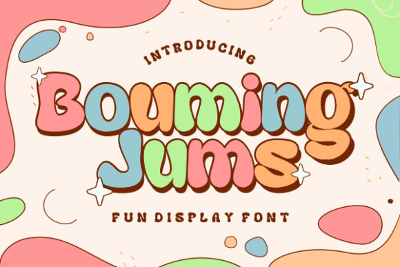 Discovering Bouming Jums: A Joyful Display Font for Your Next Project