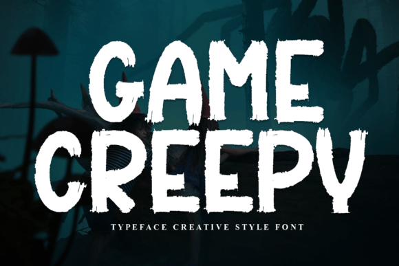 Game Creepy: A Charming Font for Craft and Product Design