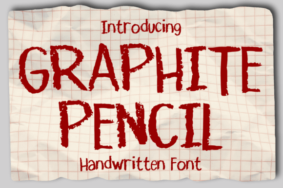 Graphite Pencil: A Handwritten Font for Engaging Brand Content