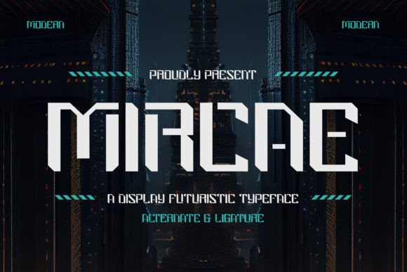 Introducing Mircae: A Futuristic Display Font for Modern Marketers