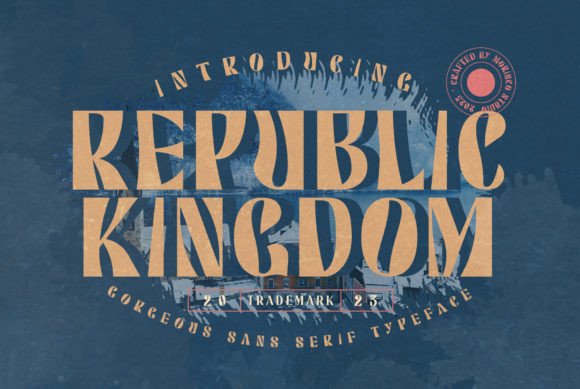 Republic Kingdom: A Modern Font for Bold Web Design