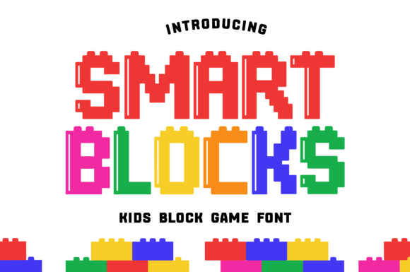 Smart Blocks: A Bold Display Font for Eye-Catching Campaigns