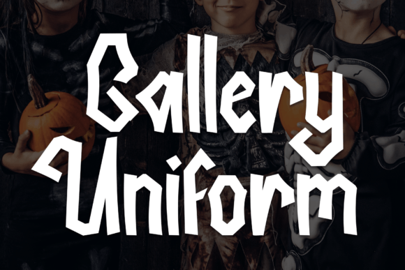 Transform Your Brand with Gallery Uniform Font