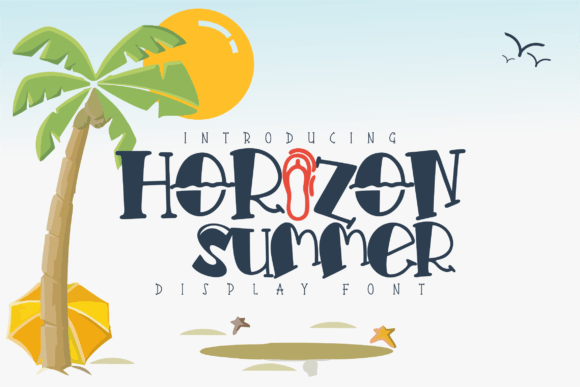 Transform Your Brand with Horizon Summer Font