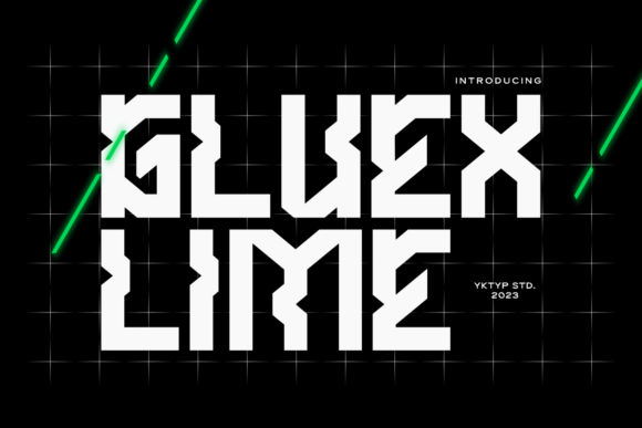 Transform Your Handmade Creations with Gluexlime Font