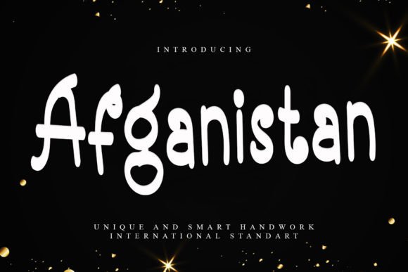 Unleash Creativity with Afganistan: A Handwritten Font