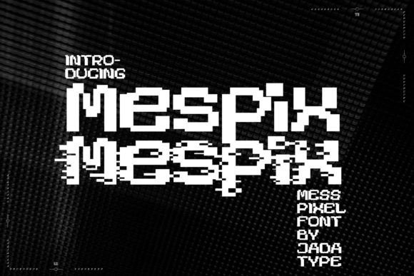 Unleash Creativity with Mespix: A Bold Display Font