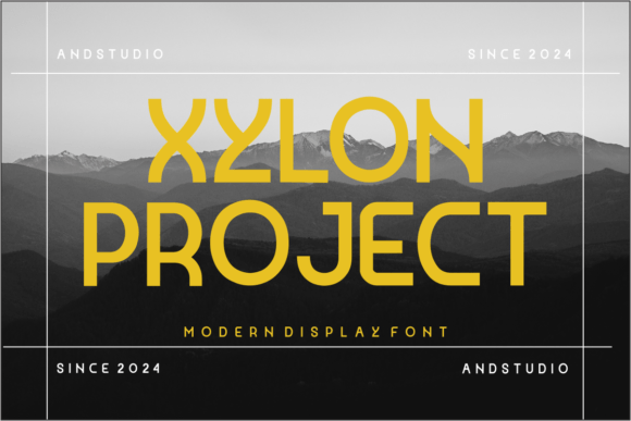 Xylon Project: A Modern Font for Crafters and Creators